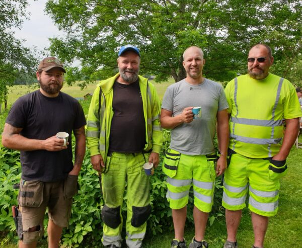 Frode, Tommy, Ross & Torbjörn